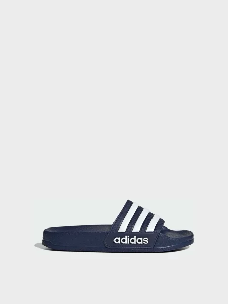 Детские шлепанцы Adidas синие