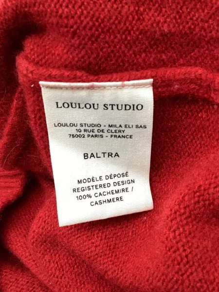Pulover Loulou roșu