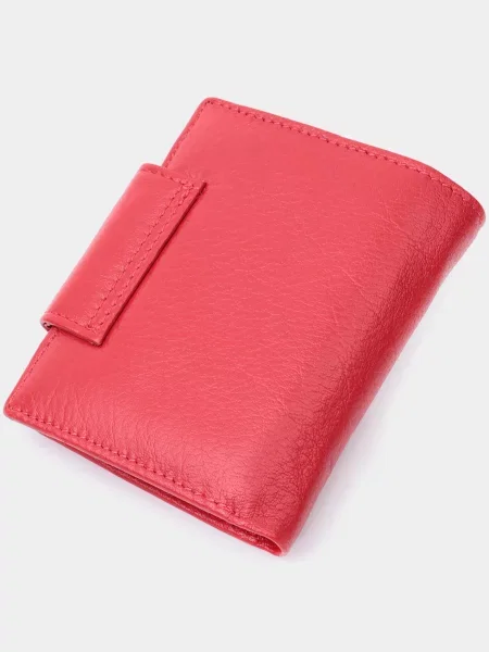 ST Leather Accessories Гаманець Шкіра червоний