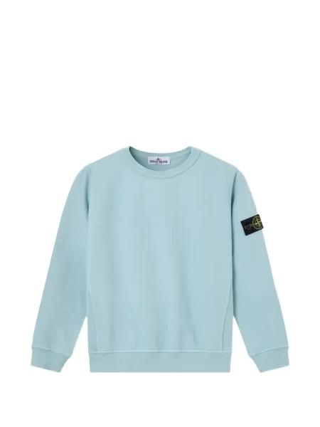 Sweter dziecięcy Stone Island niebieski