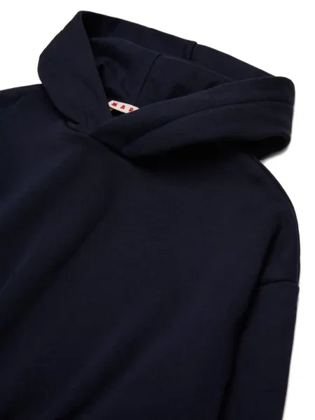 Bluza z kapturem dziecięca Marni niebieska