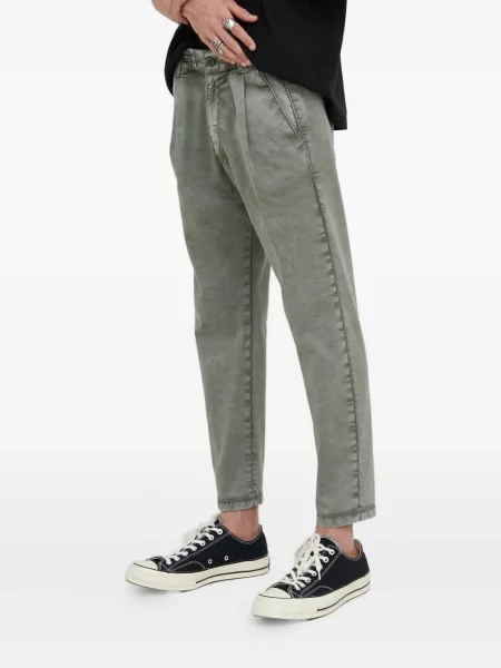 Pantaloni Drykorn plisate gri