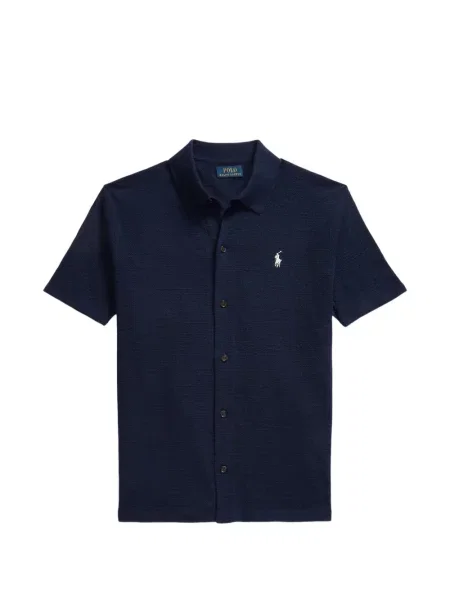 Scurt cămașă Polo Ralph Lauren cu cordon tricotate albastru