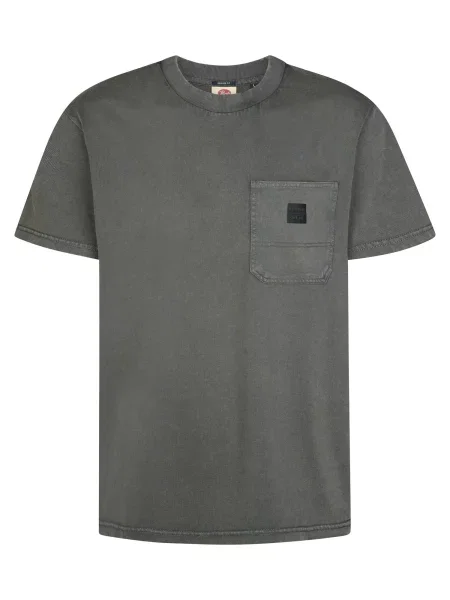 Petrol Industries Tricou verde închis negru