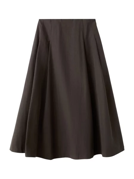 MANGO Fustă Bangkok închis maro