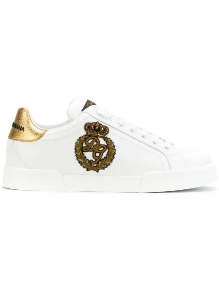 Sneakerși Dolce & Gabbana Portofino alb