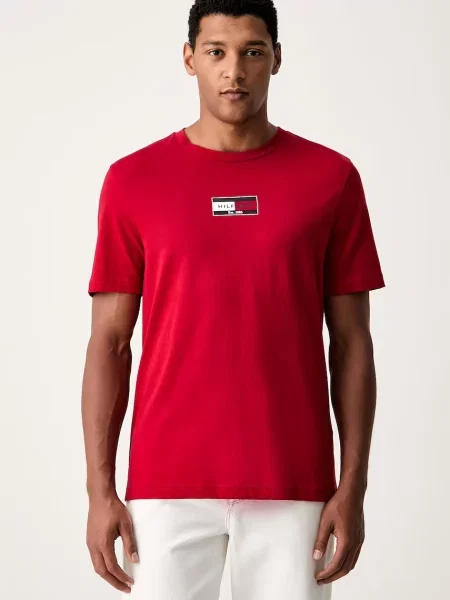 Tommy Hilfiger T-shirt czerwona