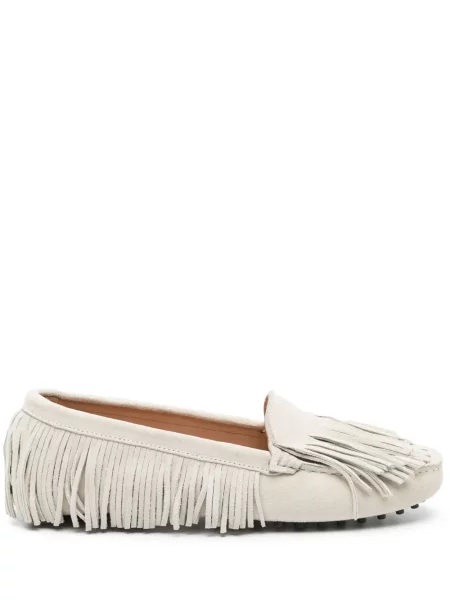 Pantofi loafer Scarosso din piele de căprioară