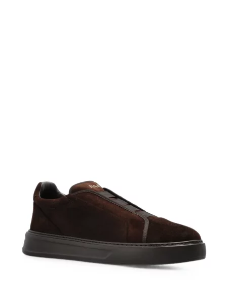 Κιλότα Fabi σουέτ slip-on καφέ