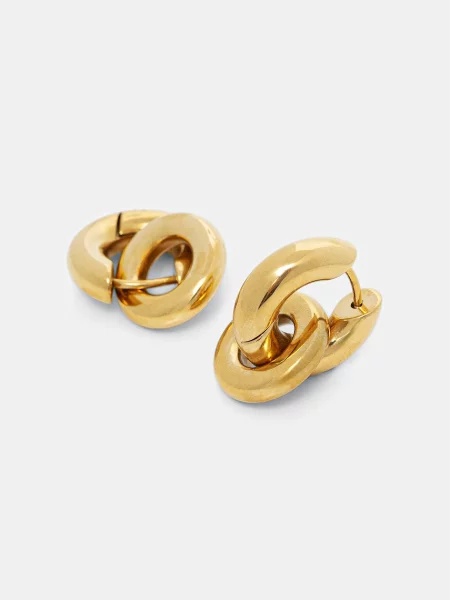 Pozlačeni uhani EDBLAD Chunky Eternal zlata