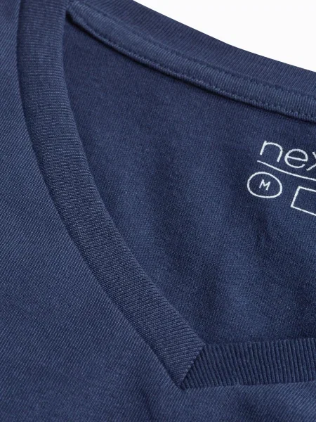 Next Tricou Essential bleumarin