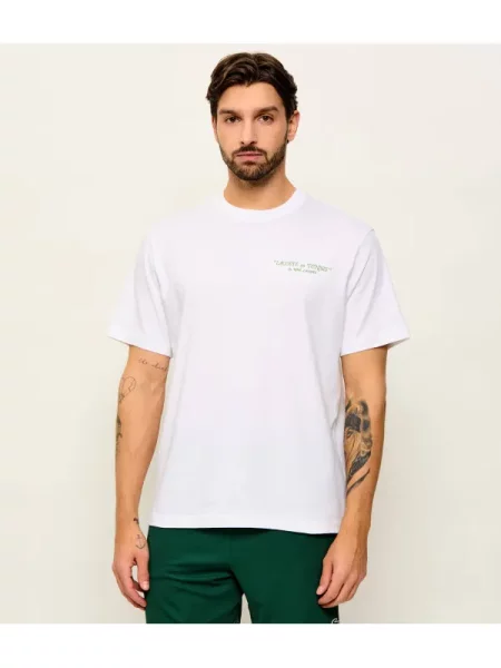 Lacoste Tricou alb