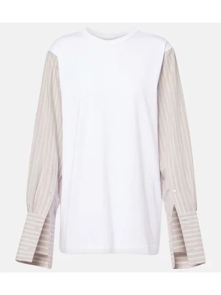 Tricou Dries Van Noten alb