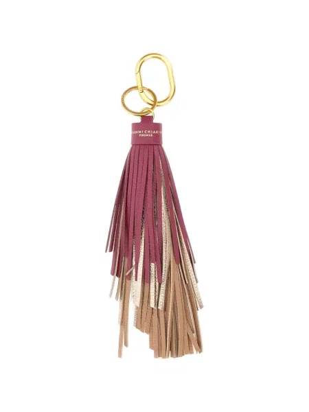 Кожено колие Gianni Chiarini виолетово