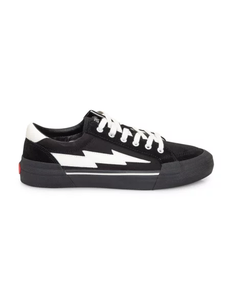 Sneakersy Revenge X Storm zamszowe klasyczne czarne