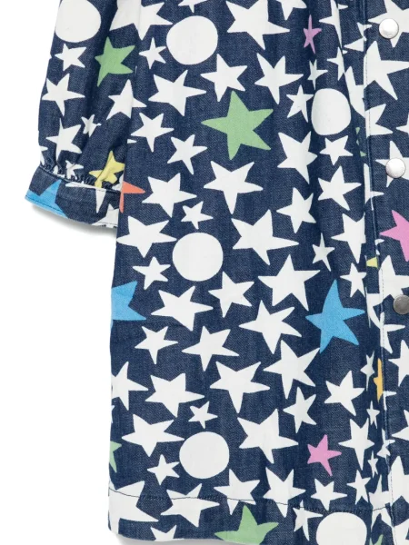 Sukienka dziecięca Stella Mccartney niebieska