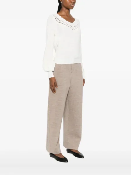 Pulover Twinset alb