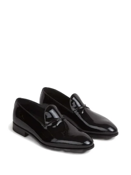 Pantofi loafer Bontoni din piele negru