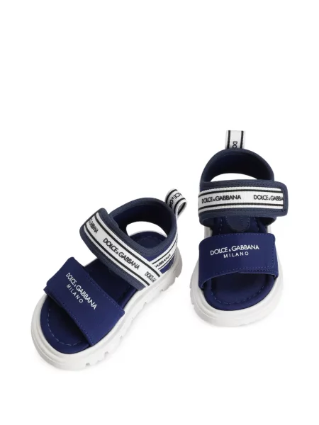 Sandały dziecięce Dolce And Gabbana niebieskie