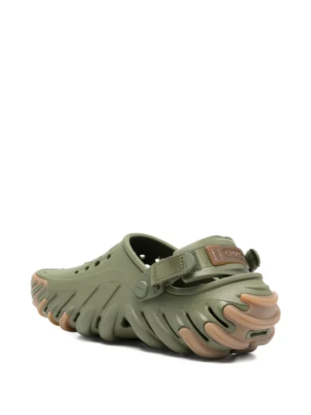 Papuci de casă Crocs cu bretele verde