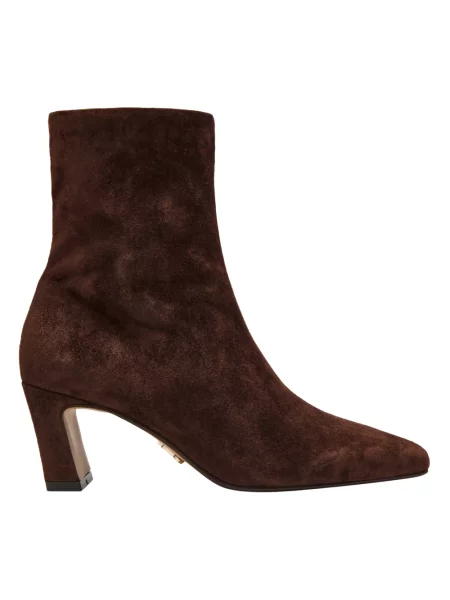 Botki Steve Madden zamszowe brązowe
