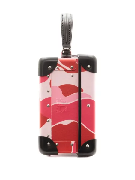 Valiză A Bathing Ape® cu model camuflaj roz