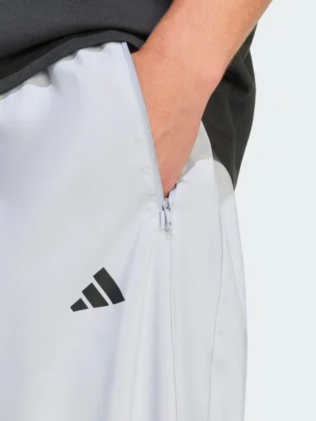 ADIDAS PERFORMANCE Športové nohavice Power Essential svetlosivá