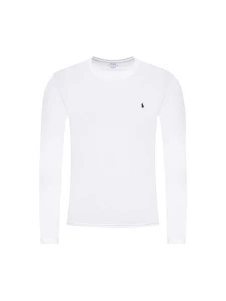 Polo Ralph Lauren Longsleeve gładki biały