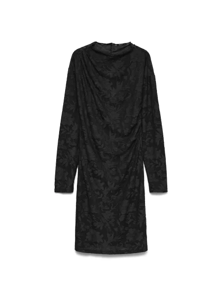 VERO MODA Rochie gri metalic negru