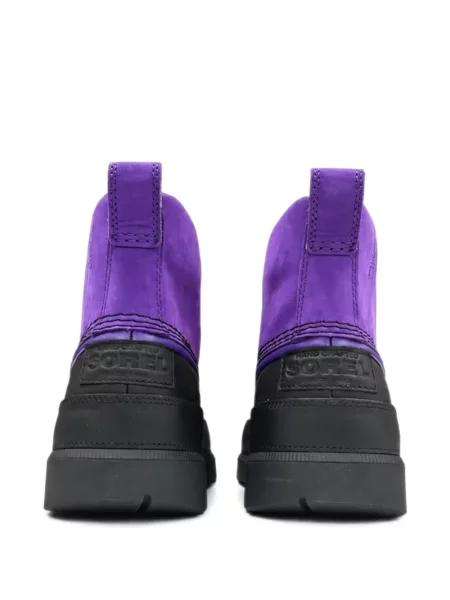 Botine Needles cu autograf violet