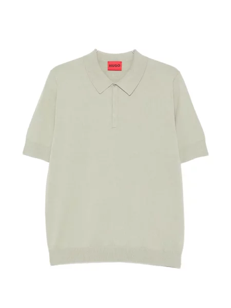 Tricou polo Boss scurt verde
