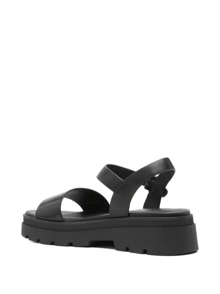 Sandale Geox cu cataramă negru