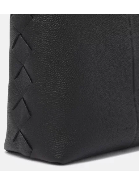 Geantă Bottega Veneta din piele negru