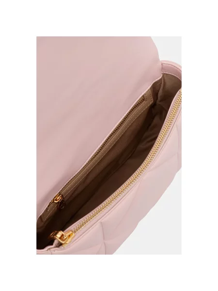 Love Moschino torebka crossbody z imitacji skóry różowa