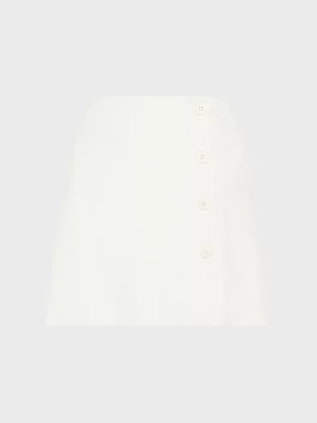 Джинсова спідниця Calvin Klein Jeans на запах біла