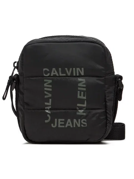 Детска чанта през рамо Calvin Klein Jeans черно
