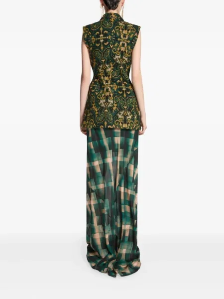 Блейзър Dries Van Noten зелено