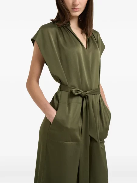 Rochie midi Filippa K până la genunchi de costum verde