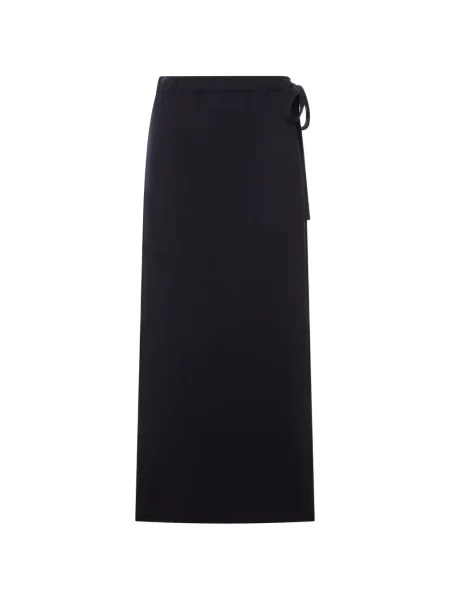 Fustă midi Toteme plic negru