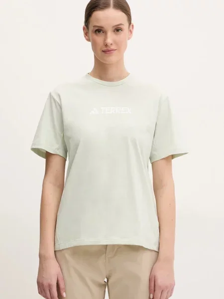 Тениска adidas TERREX дамска зелено