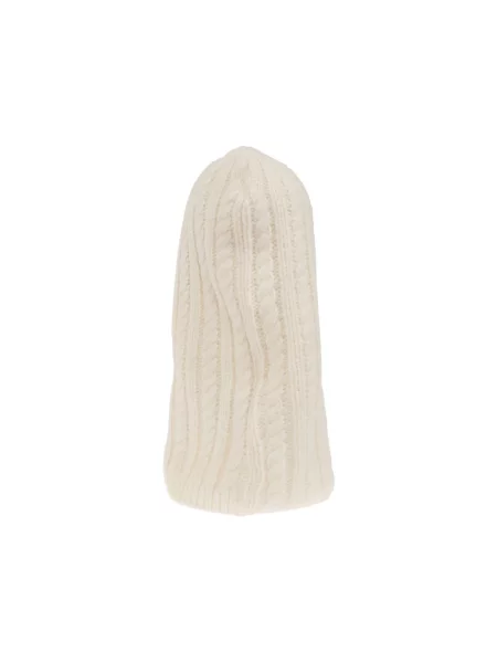 Szal Moncler wełniana biała
