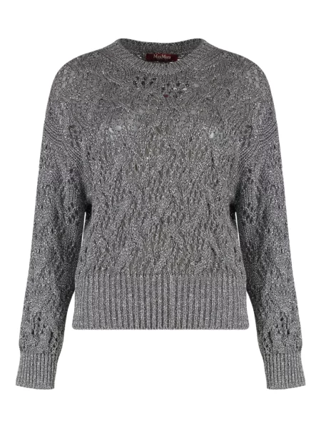 Pulover Max Mara tricotate gri