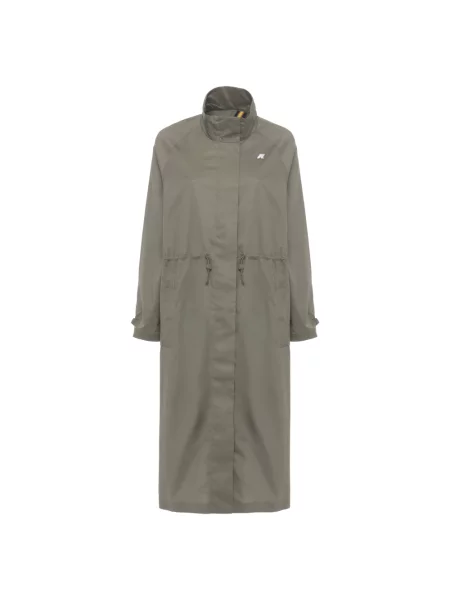 Płaszcz przeciwdeszczowy K-way zielony