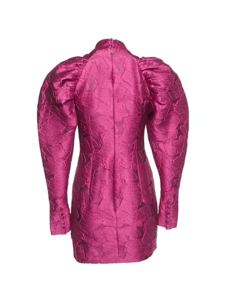 Rochie mini Rotate Birger Christensen din jacard roz