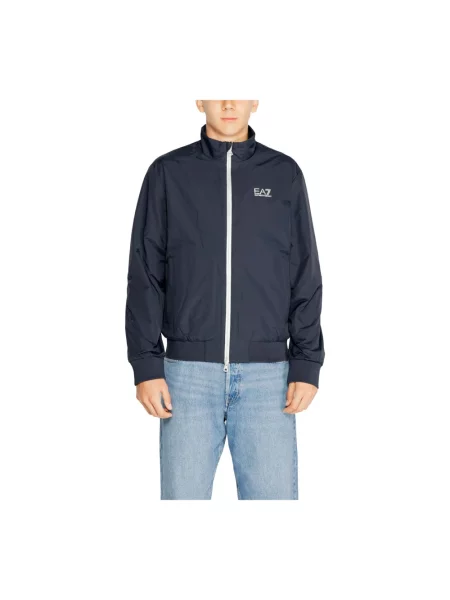 Emporio Armani kurtka granatowy przejściowa niebieska