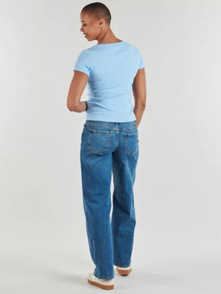 Tricou Tommy Jeans albastru