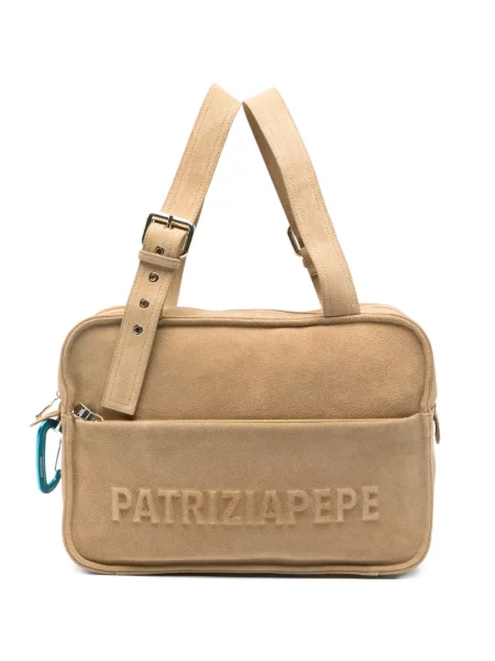 Geantă Patrizia Pepe din piele de căprioară