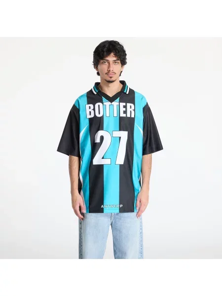 Свитер Reebok в полоску из джерси синий