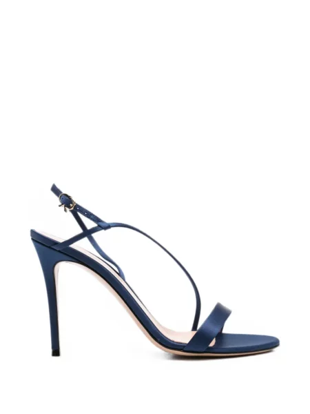 Sandale Gianvito Rossi din satin albastru