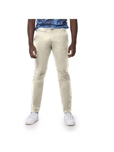 Pantaloni chino Leone 1947 galben
